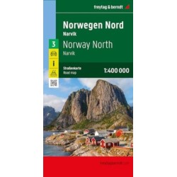 Norway North - Road Map: Tromso - Bodo - Narvik