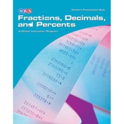 Corrective Mathematics Fractions, Decimals, and Percents, Teacher Materials