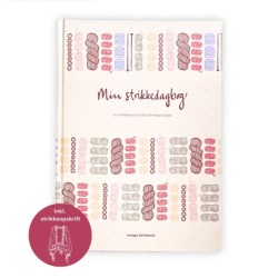 Min strikkedagbog A4: en strikkejournal til alle dine strikkeprojekter