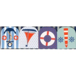 Pocket Note Set of 4 Mini-pads: Maritime