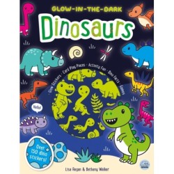 Glow-in-the-Dark Dinosaurs Sticker Activity Book