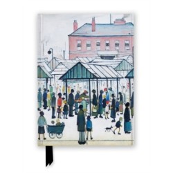 L.S. Lowry: Market Scene (Foiled Journal)