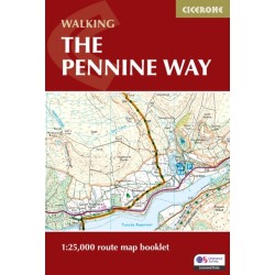 Walking the Pennine Way Map Booklet: 1:25,000 OS Route Mapping