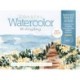 Watercolor the Easy Way Paint-Your-Own Watercolor Cards Coastal: Notecard Paint Kit with Paint and Brush Included
