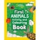 First Animals Activity and Colouring Book