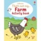 That's not my... Farm Activity Book