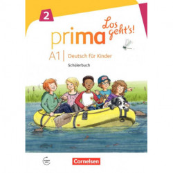 Prima - Los geht's! Deutsch für Kinder 2: Schülerbuch A1 mit Audios online