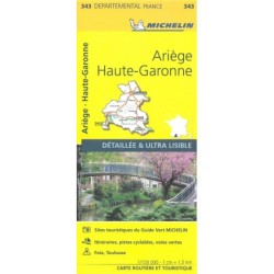 France blad 343: Ariege, Haute Garonne