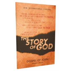 NIV, The Story of God, Gospel of John, Reader's Edition, Paperback