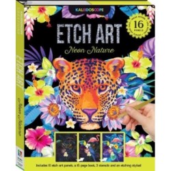 Kaleidoscope Etch Art Creations Neon Nature