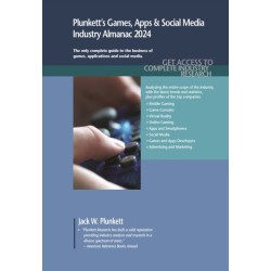 Plunkett's Games, Apps & Social Media Industry Almanac 2024: Games, Apps & Social Media Industry Market Research, Statistics, Trends and Leading Companies