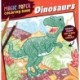 Magic Paper Coloring Book Dinosaurs: A Dinosaur Pencil Colouring Book for Kids Aged 4-8 with Hidden Patterns on Every Page