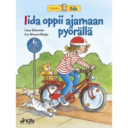 Iida oppii ajamaan pyörällä