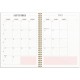 Mayland Life Planner Pink A5 ugekalender tværformat 2025