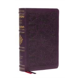 KJV Large Print Reference Bible, Purple Leathersoft, Red Letter, Comfort Print (Sovereign Collection): Holy Bible, King James Version