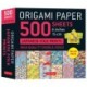 Origami Paper 500 sheets Japanese Folk Prints 6" (15 cm): Tuttle Origami Paper: Double-Sided Origami Sheets Printed with 12 Different Patterns (Instructions for 5 Projects Included)