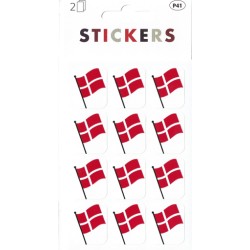 Flag på pind oblat stor