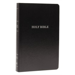 KJV Holy Bible: Gift and Award, Black Leather-Look, Red Letter, Comfort Print: King James Version