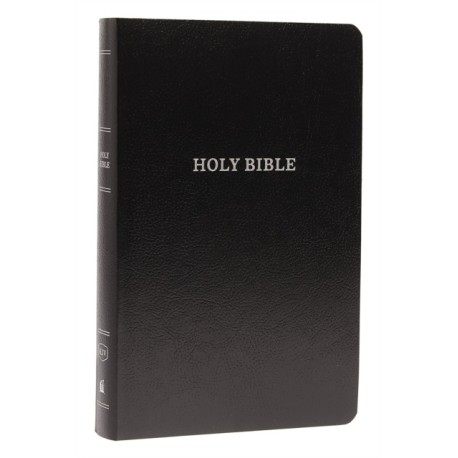 KJV Holy Bible: Gift and Award, Black Leather-Look, Red Letter, Comfort Print: King James Version
