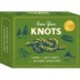 Know Your Knots: Learn the best knots for outdoor adventures - 30 cards and 2 ropes