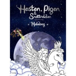 Hesten, Pigen og Snottrolden - Malebog