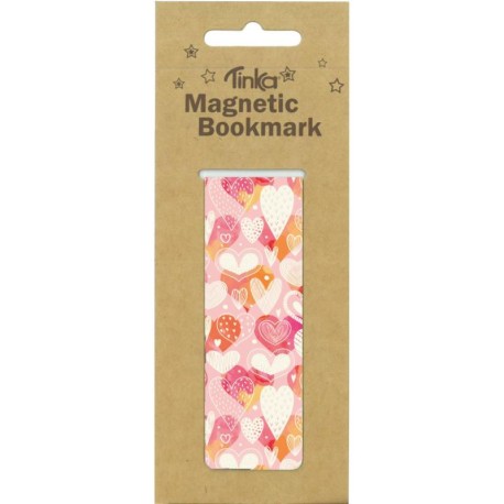 Magnetisk bogmærke - Hjerter