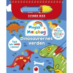 Magisk malebog: Dinosaurernes verden