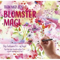 Tegn med zen: Blomstermagi (PINK)