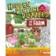 Hidden Picture Puzzles on the Farm: 50 Seek-and-Find Puzzles to Solve and Color