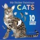 My Sticker Paintings: Cats: 10 Amazing Felines