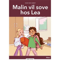 Når alt er nyt, Malin vil sove hos Lea, Grøn Læseklube
