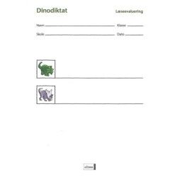 Læseevaluering på begyndertrinnet. Dinodiktat