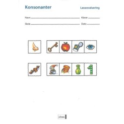Læseevaluering på begyndertrinnet. Konsonanter