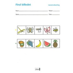 Læseevaluering på begyndertrinnet. Find billedet