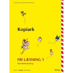 Den første læsning 1.kl. Fri læsning, Kopiark
