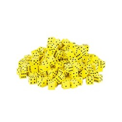 Skumterning med øjne (200 stk.)