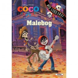 Coco: malebog med klistermærker