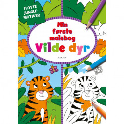 Min første malebog - vilde dyr