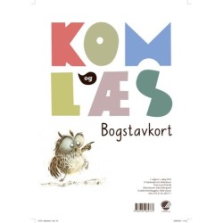 Kom og læs. Bogstavkort