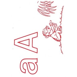 Trip Trap Træsko. Bogstavkort