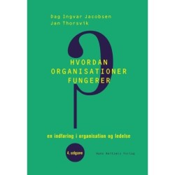 Hvordan organisationer fungerer: en indføring i organisation og ledelse
