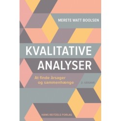 Kvalitative analyser: At finde årsager og sammenhænge