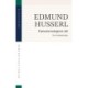 Fænomenologiens idé: fem forelæsninger