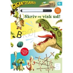 Gigantosaurus - Skriv og visk ud