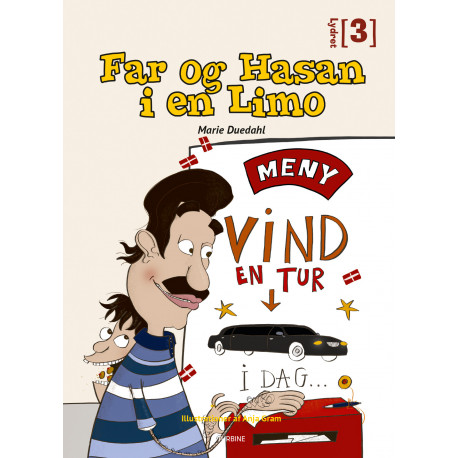 Far og Hasan i en Limo