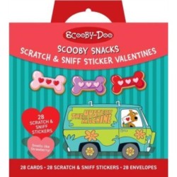 Scooby-Doo: Scooby Snacks Scratch & Sniff Sticker Valentines: School Valentines