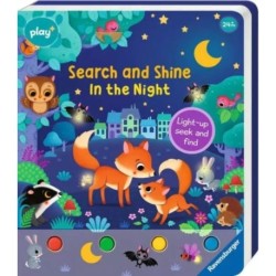 Ravensburger Play+ Infant & Toddler - Search and Shine In the Night: Light-up, seek and find