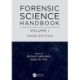 Forensic Science Handbook, Volume I