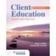 Client Education: Theory and Practice