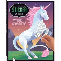 Kaleidoscope Sticker Mosaics: Mythical Creatures